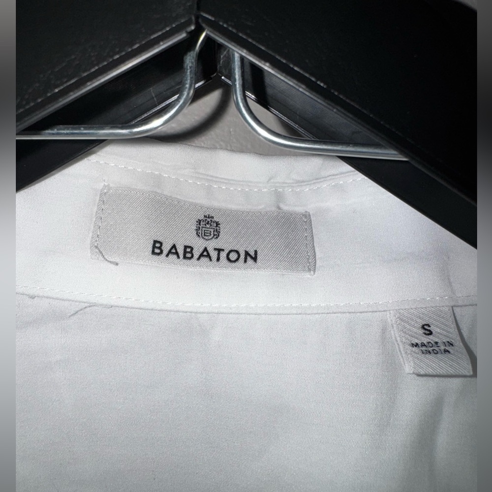 Babaton Women size Small Crisp White button down Blouse